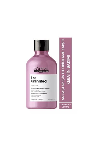 L'oreal Professionnel Keyonline Liss Unlimited - 300 Ml Softness Anti-Spill Shampoo