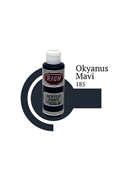 Rich Master Akrilik 120 Cc Okyanus Mavi