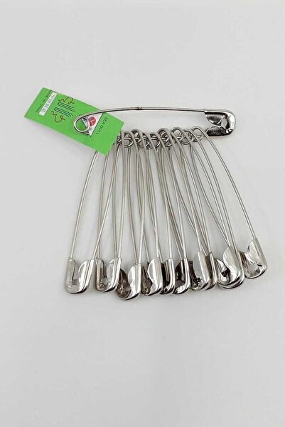 Pamuk Atölye 12 Pack Safety Pin No:3 4.5 Cm