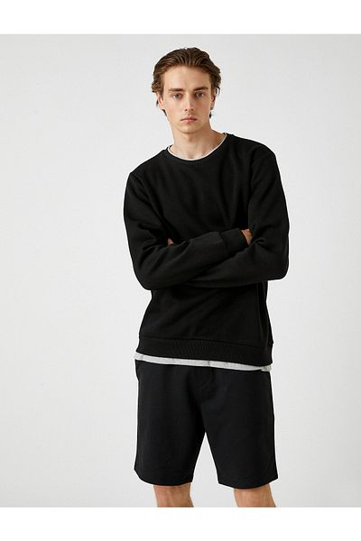 Koton Φούτερ Crew Neck - Βασικό μοντέλο