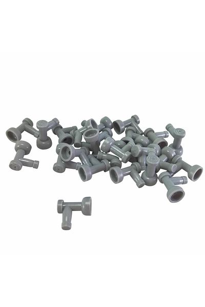 LEGO Original Custom Moc Accessory Part Tap 1 X 1 Small Faucet Brick Light Gray 6 Pieces Will Be Sent