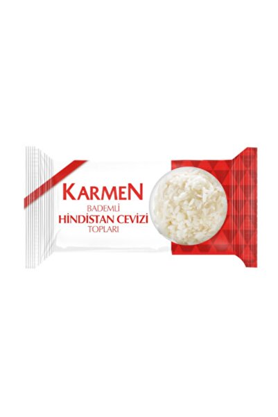 Karmen Hindistan Cevizi Topları Bademli 30 Gr