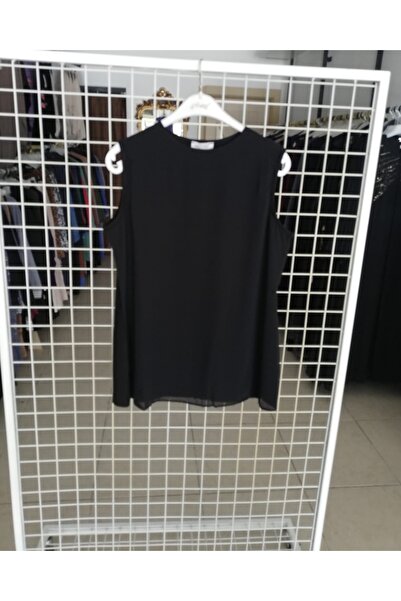 Zey&Ka Butik Chiffon Combed Cotton Sleeveless Tunic Evening Dress Underwear