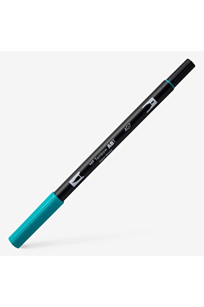 Tombow : Ab-t Dual Brush Pen Graphic Pen : Preppy Teal 407
