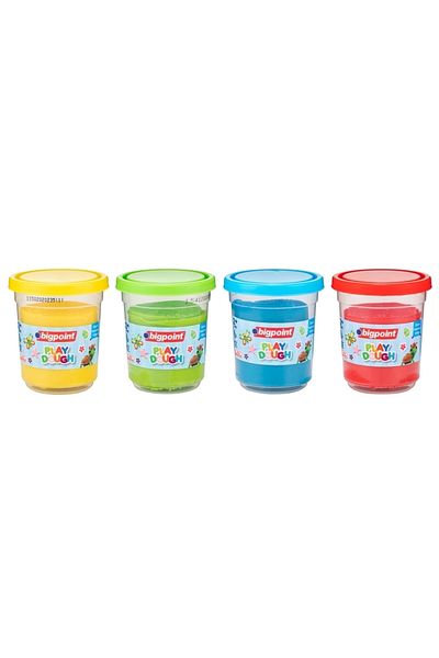 Bigpoint New BP Play Dough Set of 4 - 520 Grams
