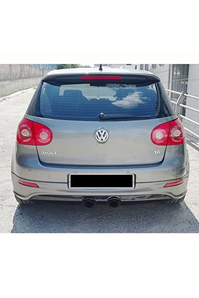 HasAkman Vw Golf 5 R32 Arka Ek Reflektörlü Mat Siyah 2003 2004 2005 2006 2007 2008 2009 Uyumlu