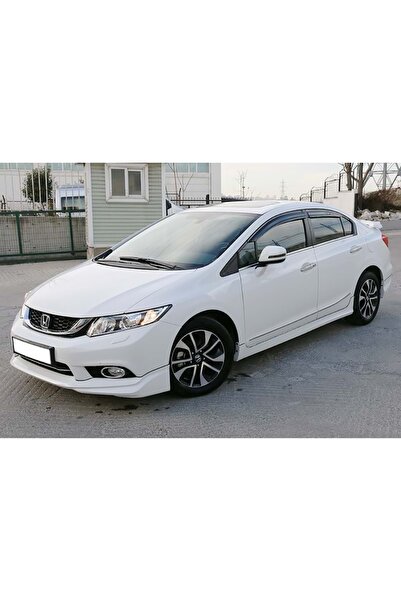 HasAkman Honda Civic Fb7 Modulo Yan Marşpiyel Seti Mat Siyah Plastik 2012 2013 2014 2015