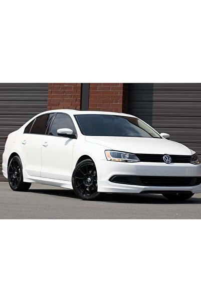 HasAkman Vw Jetta Mk6 R Line Marşpiyel Seti Mat Siyah Plastik 2010 2011 2012 ...