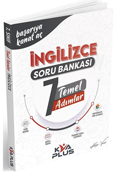Kva Yayınları Kva Plus 7. Sınıf Ingilizce Temel Adımlar Soru Bankası