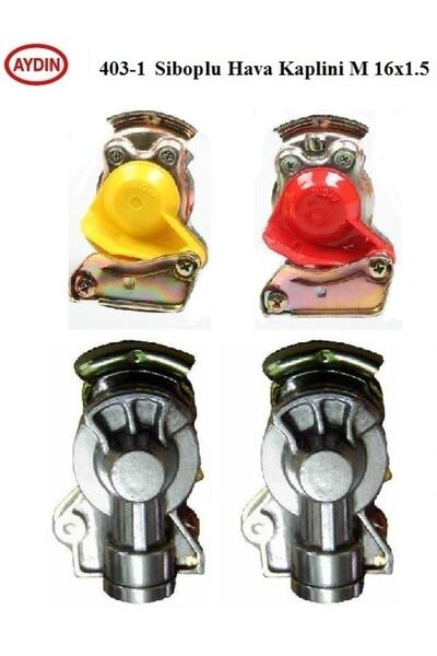 Aydin Hava Kaplini Siboplu Çekici Tarafı 16x1,5 - Kırmızı