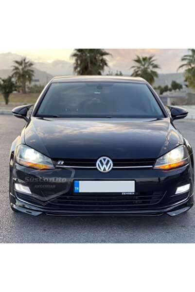 ŞüsCarOto Vw Golf 7 7.5 2012-2020 Batman Yarasa Ayna Kapağı Piano Black Abs P...