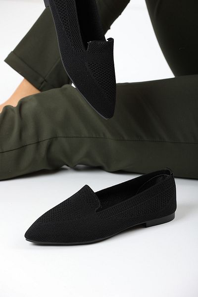 en7 Tricotaj de damă negru Balerina 5090