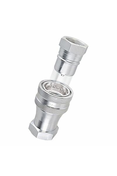Fatih Fer-ro 1/4” Bsp Hydraulic Automatic Union Thread- Qc Series Hydraulic Automatic Union