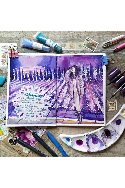 Poli Art Design كراسة الرسم المقتنيات "Caleidoscope الشرقية" B5 إصدار محدود ب...