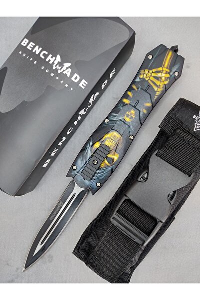 John Connely Full Automatic Plastik Kasa Çakı Içden Çıkmalı Desenli