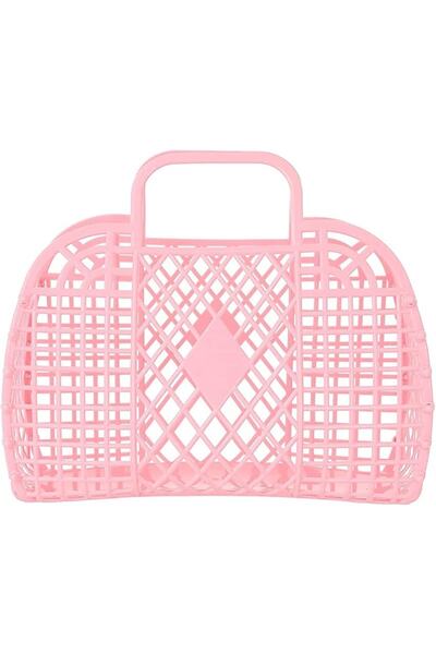 Calimila Retro Sepet Çanta- Açık Pembe 620-210