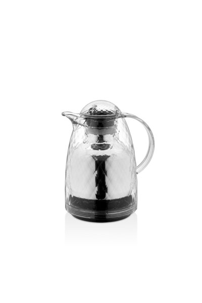 Depa 1 Lt Prizma Şeffaf Düz Kapaklı Termos