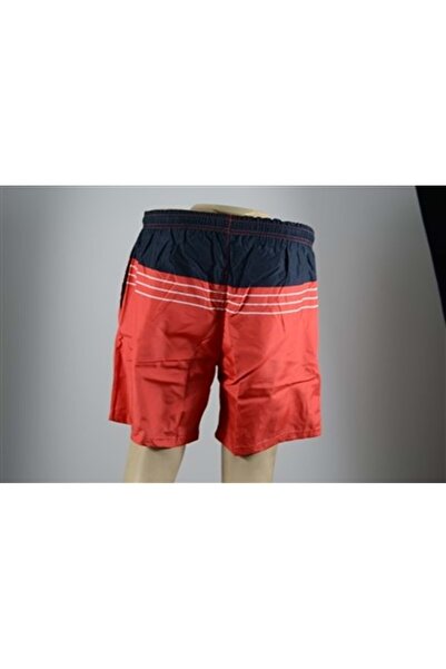 Kinetix Pantaloni scurți de baie Sn344 Caro Red Negru