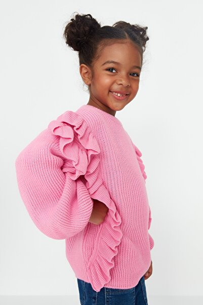 TRENDYOLKIDS Sweater - Pink - Regular fit