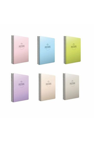 Gıpta Spiral Pp.cover Pastoral Notebook A4 72/4 7248 1 Piece