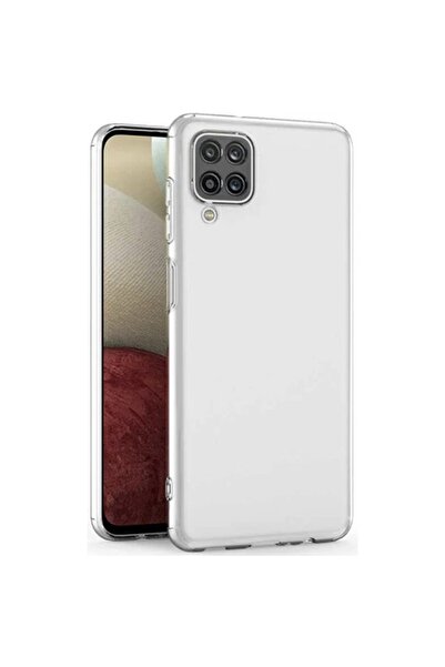 Ally Sm Galaxy A12 M12 Kılıf Kamera Korumalı Ultra Ince Şeffaf Silikon Kılıf ...