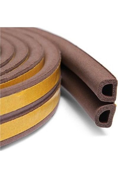 Linex Rubber Door Window Wick 10 m Brown