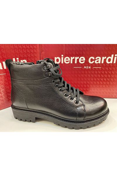 Pierre Cardin 3089415 Ανδρικές μπότες casual από γνήσιο δέρμα με φερμουάρ