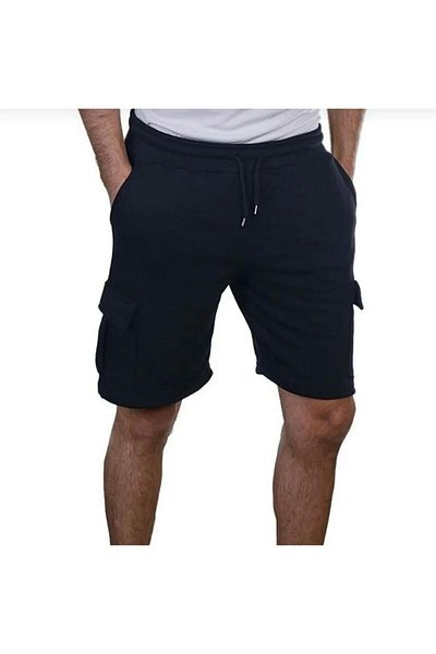 modass Σορτς τσέπης Unisex Navy Blue Color Cargo