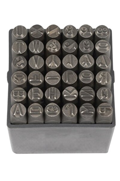 Partner PT03040 36 Parça Çelik Harf ve Rakam 2mm