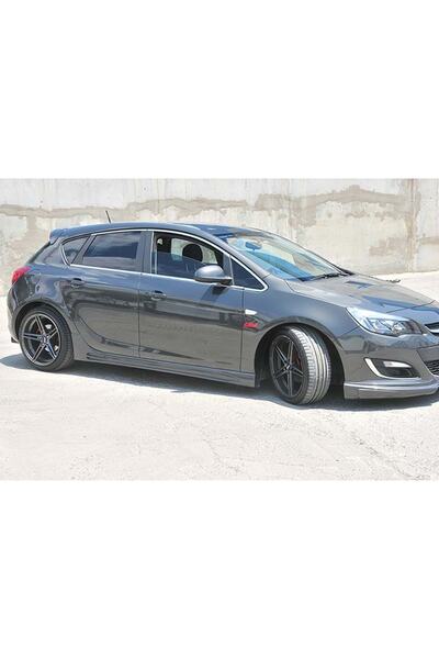 HasAkman Opel Astra J Hb Sport Marşpiyel Seti Mat Siyah Plastik 2009 2010 2011 2012 2013 2014 Uyumlu