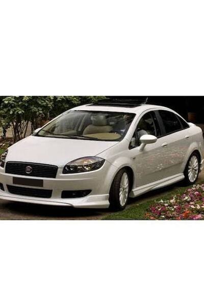 HasAkman Fiat Linea Sport Yan Marşpiyel Seti Mat Siyah Plastik 2009 Ve Üzeri