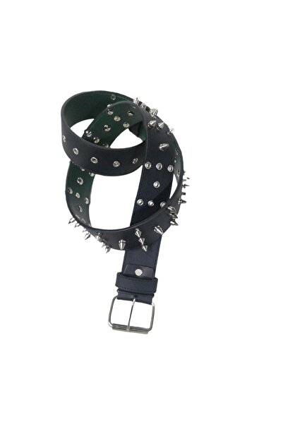 targay Ζώνη με καρφιά σε στυλ Cowboy Buckle Gothic Punk Metallica