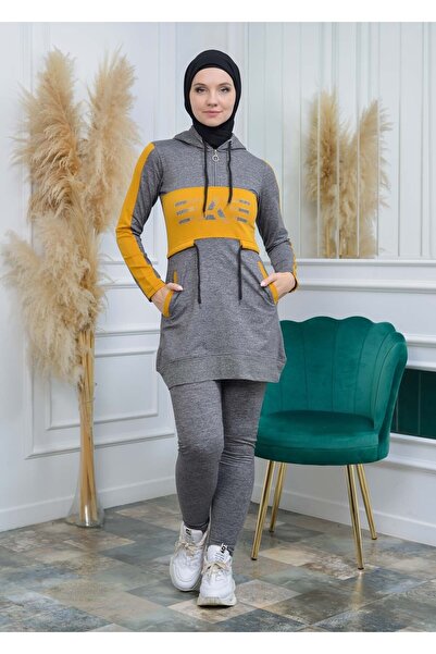 Modamix Women's Zippered Two Piece Pajamas Two Thread Fabric 1053