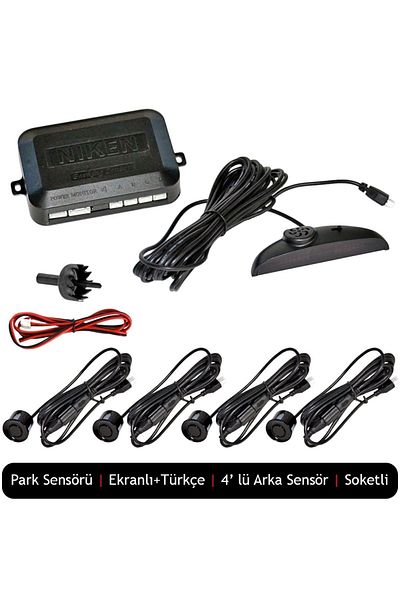 Niken Parking Sensor Black with LED Screen and Turkish Indication