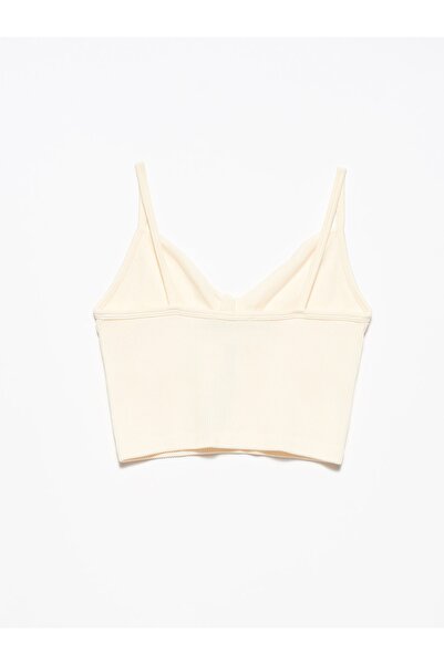 Dilvin Жіночий бежевий топ Gogus Cup
