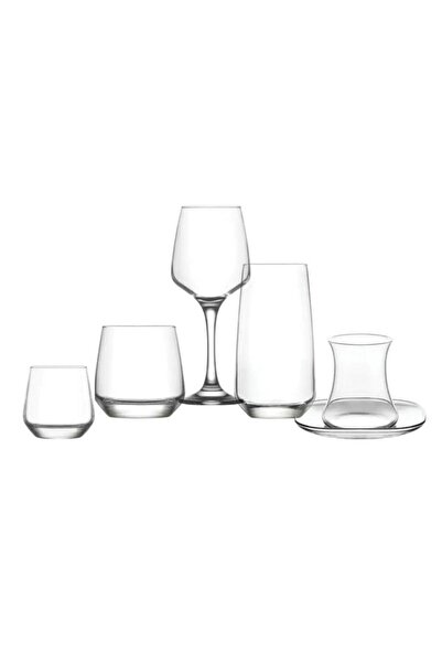 LAV طقم مهر لال أكدنيز 36 قطعة