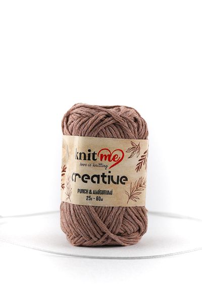 knitme Creatıve 25 Gr 100% βαμβάκι Amigurumi Punch Νήμα Μηχανής (1047)