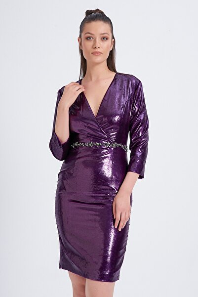 Balizza Blz-parlak Abiye Elbise