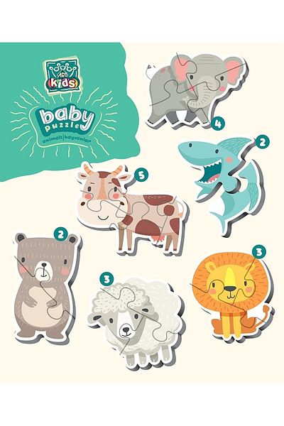 Art Puzzle Art Kids Baby Puzzle for Animals