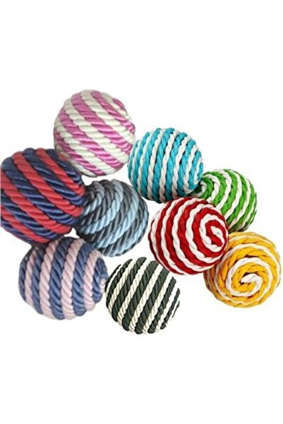 Genel Markalar Renkli , Çıngıraklı Kedi Oyun Topu 4 Cm (1 Adet)