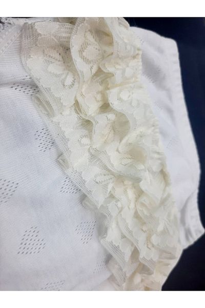 BERKAY Sundan Pandakiddo Cotton Baby Panties with Lace Back