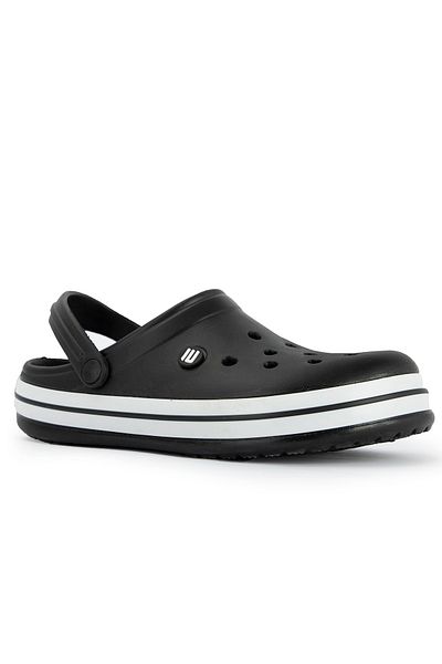 Esem Mules - Black - Flat