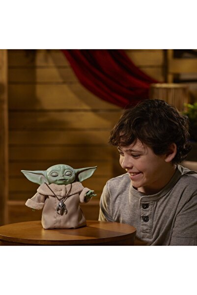Hasbro Star Wars Animatronic Baby Yoda The Child Grogu 25'ten Fazla Ses Ve Hareket Kombinasyonlu