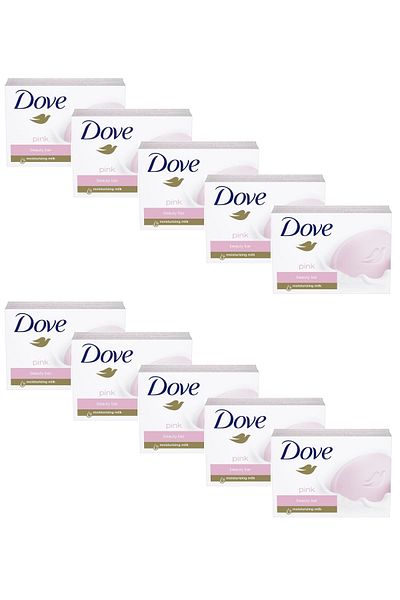 Dove Pink Cream Bar Beauty Soap 100 Gr X 10 Pieces