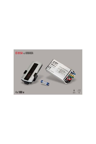 Tamer Elektrik Cata 4x1000w Dört Kanallı Aydınlatma Kumandası Ct-9154
