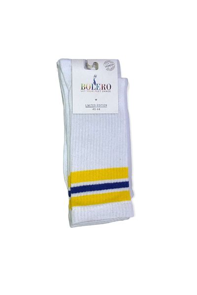 Bolero Socks Bolero Men's Striped Tennis Socks 3-Pack