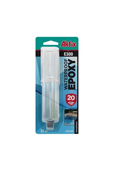 Akfix E300 Suya Dayanıklı Epoksi Yapıştırıcı