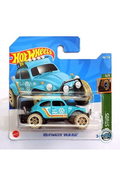 mattel سيارات فولكس فاجن باجا بوج ذات العجلات الساخنة - Hcw52