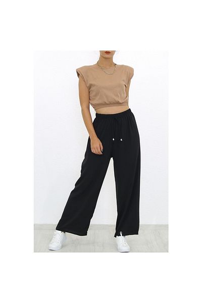 CNG MODA Ayrobin - Wide Leg Trousers Made of Aerobin Fabric