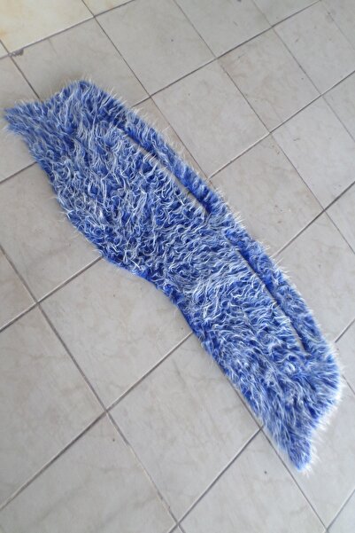 Işır غطاء صندوق القفازات المتوافق مع حافظة البيض Hyundai من القماش القطيفة باللون الأزرق والأبيض 1996-2000